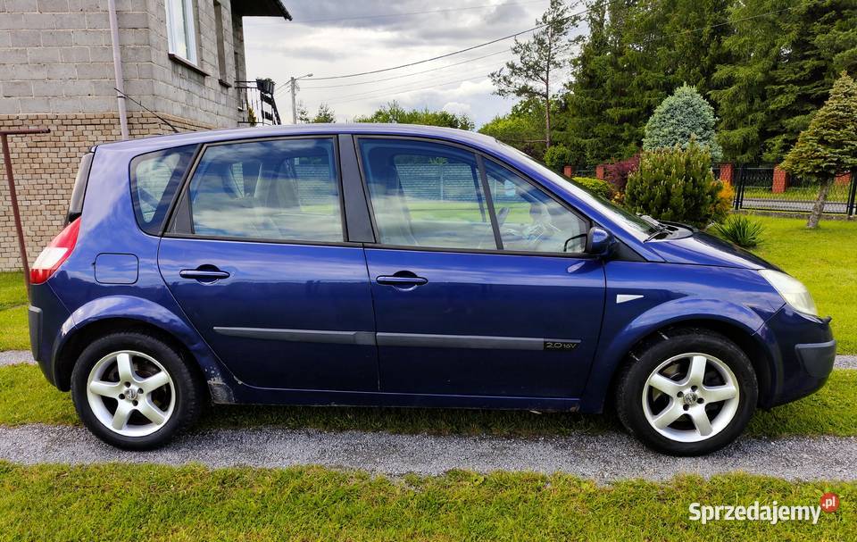 Renault Scenic II 20 134 BenzynaGaz Klima śląskie Kolonia Poczesna