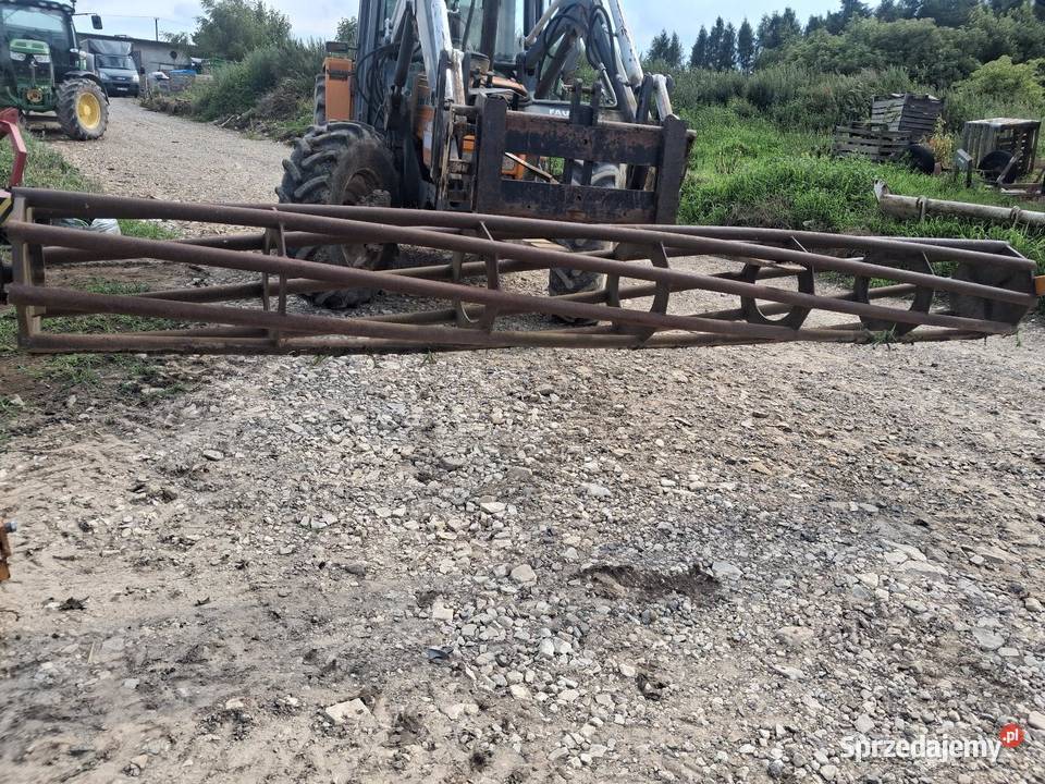 Wał rurowy 380m z łożyskami i pokrętłami do Do maszyn uprawowych Miechów