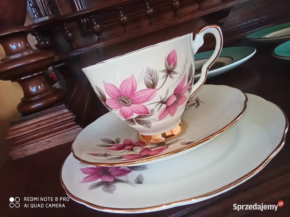 Filiżanka z talerzykiem deserowym Evesham Royal Porcelana i szkło pomorskie Gdańsk