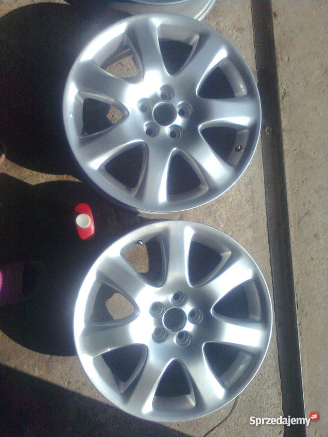 17 5x100 aluminiowe felgi z Toyoty Avensis 17cale Laszki