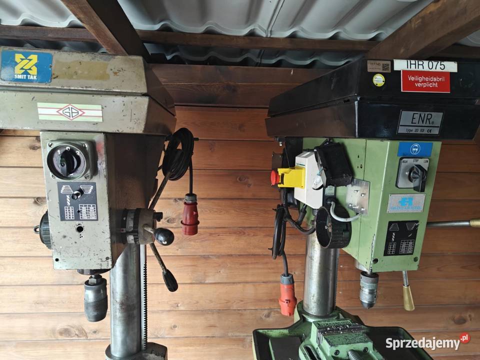 Sprzedam Wiertarki Słupowe 380V Stożek Morsa MK2 Ciechanów