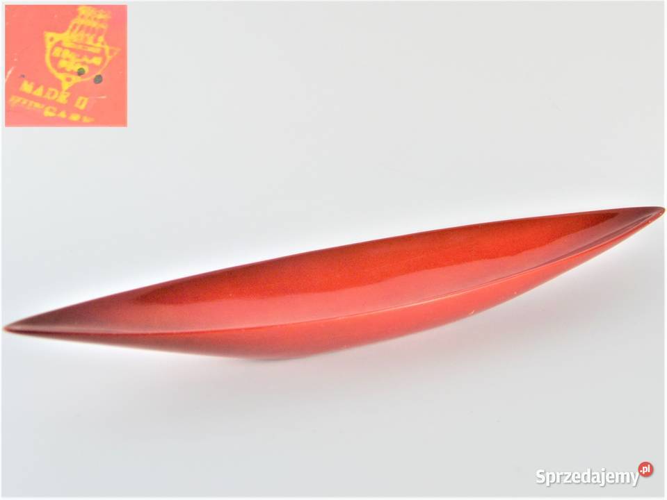 Look Patera łódka Zsolnay Trk Janos bordowa Warszawa sprzedam