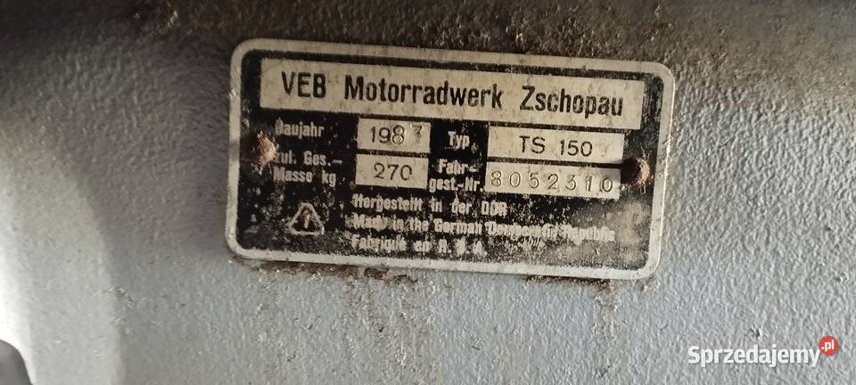 MZ TS 150 Warszawa