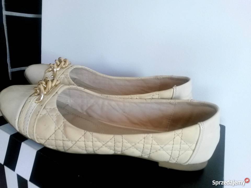 PIKOWANE BALERINKI BALERINY ŁAŃCUSZEK CHANELKI dolnośląskie Wrocław