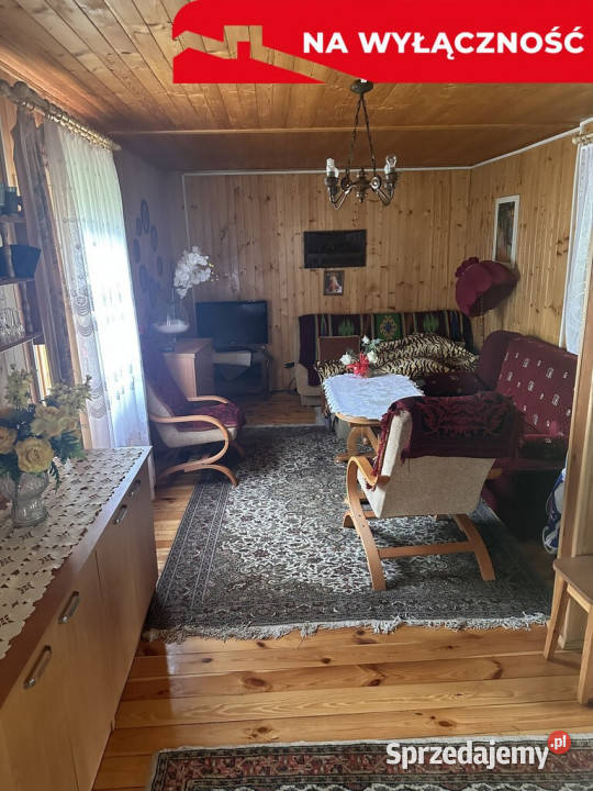Dom wykonany z drewna w Lipie Miklas gm Lipsko 3617zł/m2