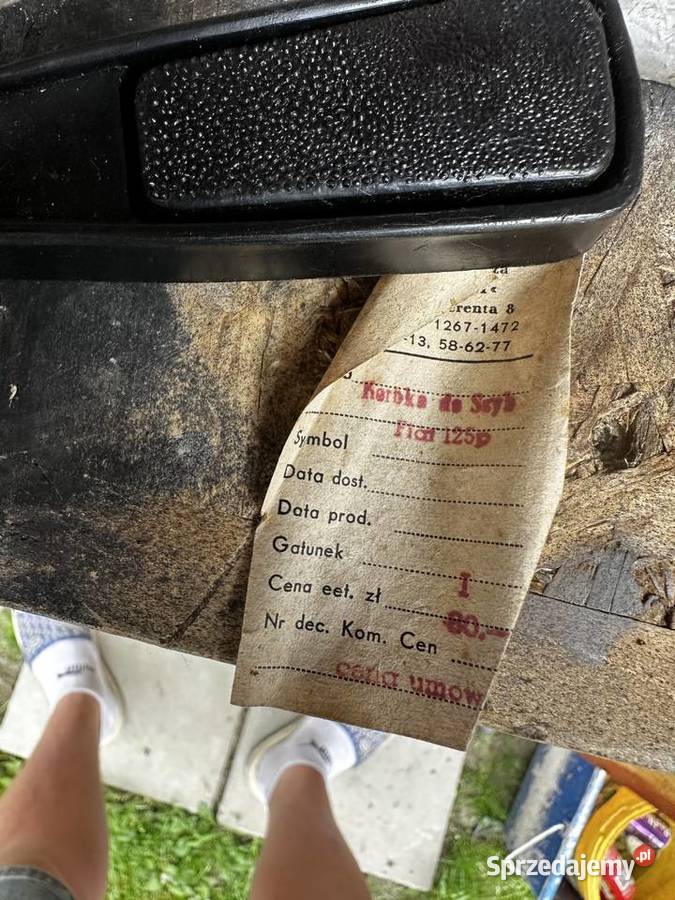 Korbką szyby Fiat 125 p osobowe Skawica sprzedam