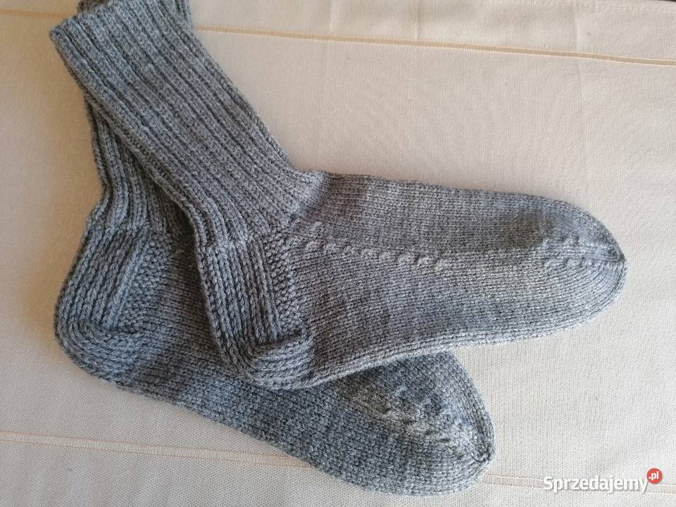 Skarpetki ręcznie robione 38 39 śląskie