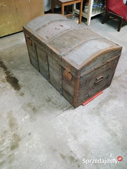 Stary kufer oryginalny sprzedam Kraków sprzedam