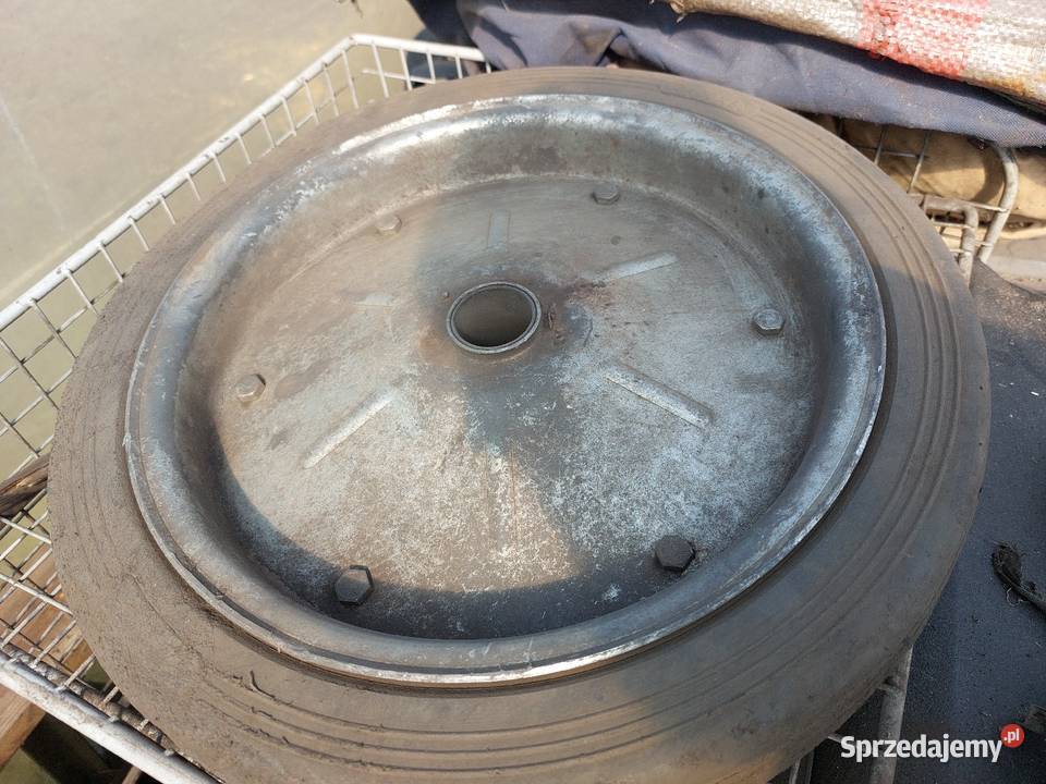 Kolo transportowe 40080 gumowane pełne Guma do Grudziądz