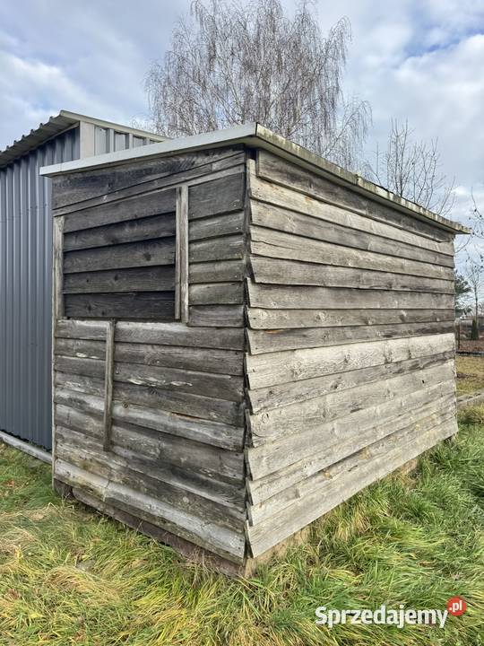 budka magazyn domek drewniany Wólka Podleśna