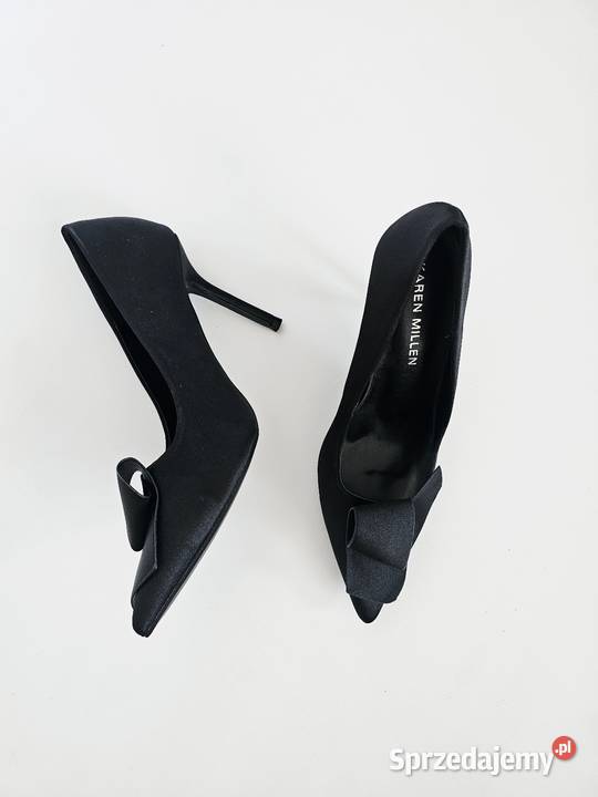 Nowe satynowe szpilki Karen Millen 40 Warszawa sprzedam
