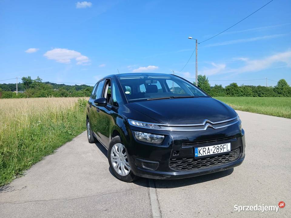 Citroen C4 Grand Picasso II 16 BlueHdi 99 2015r manualna Kraków
