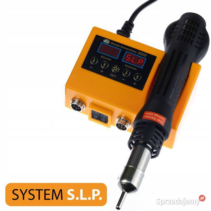 Stacja Lutownicza 2w1 Rosfix Orange Husky 660W Ludźmierz