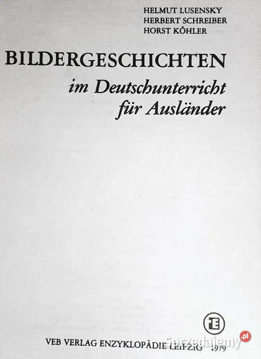 Bildergeschichten im Deutschunterricht fr Pozostałe sprzedam