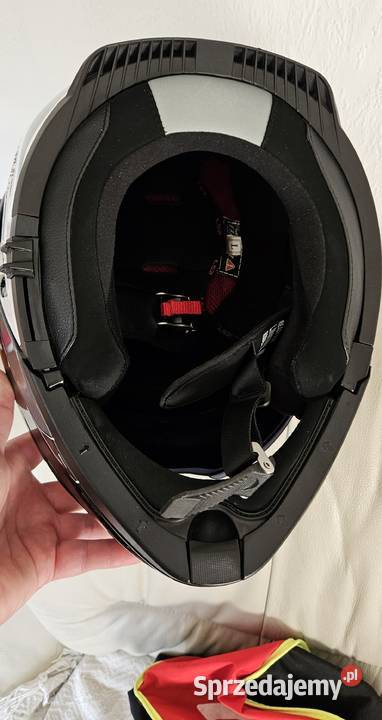 KASK LS2 L FF324 Szczękowy METRO EVO BIAŁY L Kaski Konstancin-Jeziorna