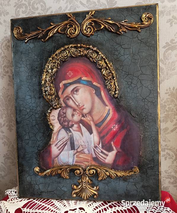 Obraz sakralny Rękodzieło Decoupage Boże Stalowa Wola sprzedam