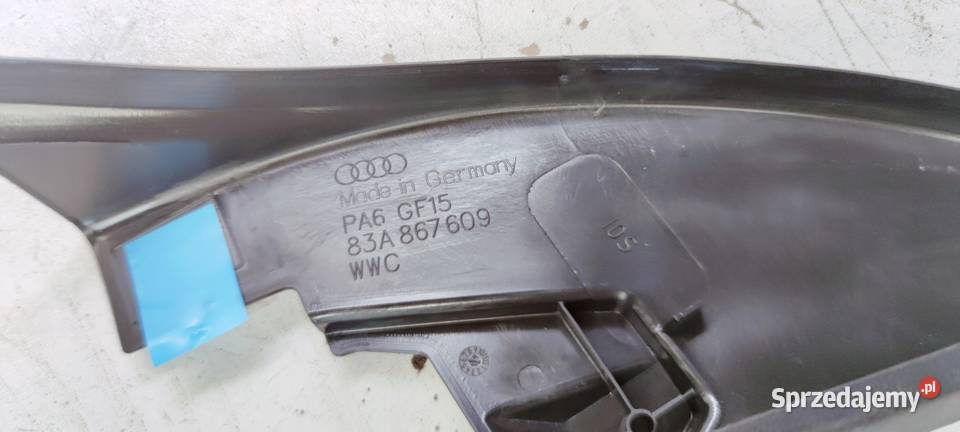 NAKŁADKA OSŁONA DRZWI LEWY PRZÓD AUDI Q3 Karoseria śląskie Przystajń