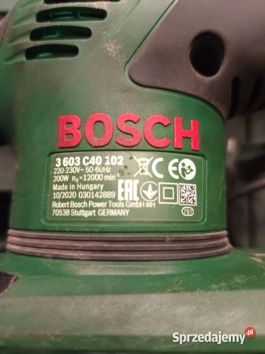 Bosch PSS 200 AC Szlifierka Walizka 2 Stopy 33 Piotrków Pierwszy