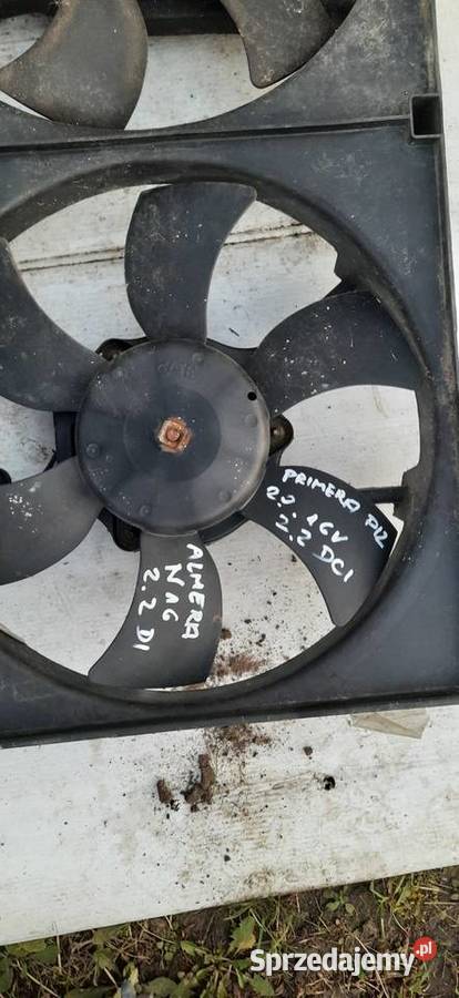 WENTYLATORY CHŁODNICY NISSAN ALMERA N16 PRIMIERA Siechnice