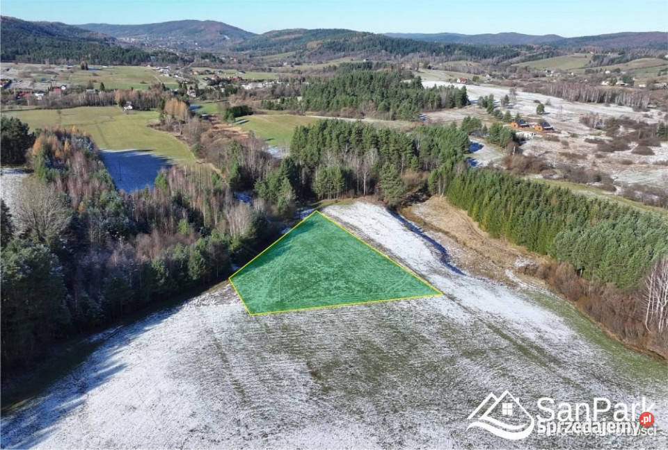 Działka 4800m2 Ustrzyki Dolne