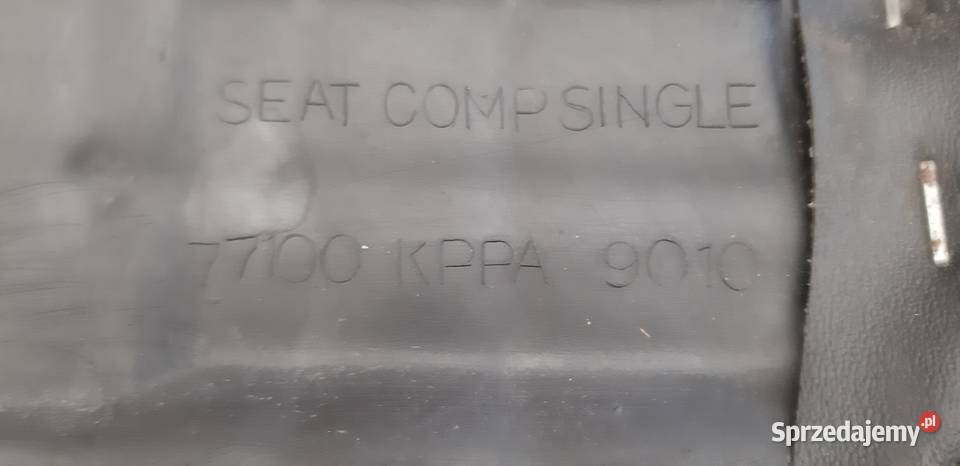 HONDA CBR 125 FOTEL SIEDZENIE KANAPA Trzciel