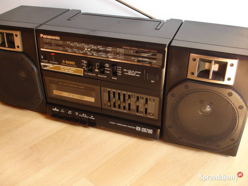 Radiomagnetofon PANASONIC RXCS700 Zielona Góra