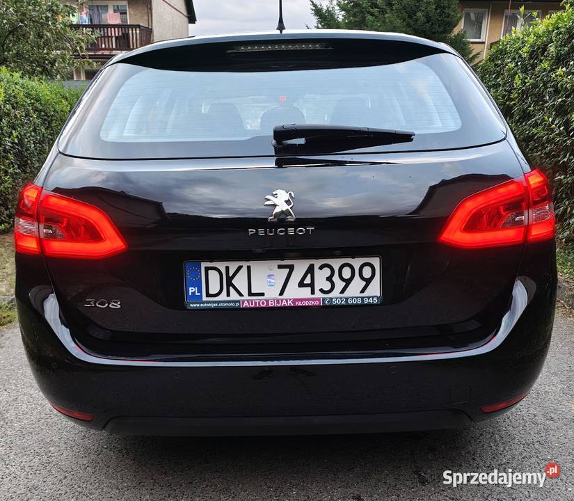 PEUGEOT 308 SALON POLSKA Nowy rozrząd ZADBANY relingi dachowe dolnośląskie Kłodzko