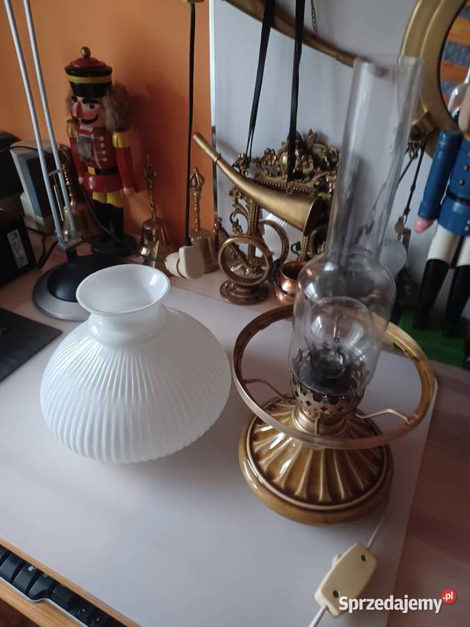 Piękna Iampa stołowa PRL Lampy stołowe i nocne wielkopolskie Poznań