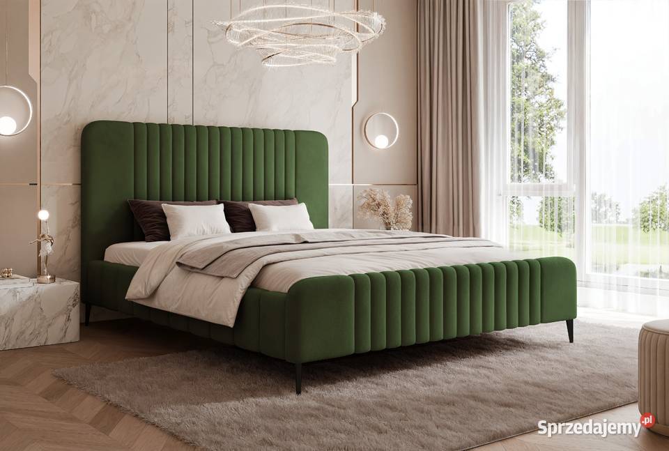 Łóżko tapicerowane Paros slim 77 różne kolory i wielkopolskie Tarchały Małe sprzedam