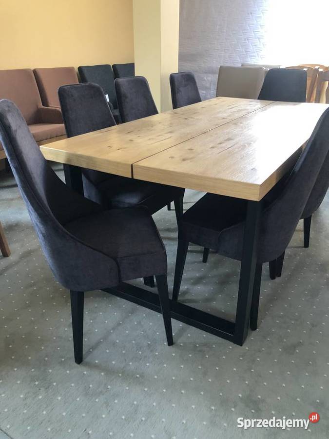 Stół Matin 8 sztuk krzeseł GRANDE PROMOCJA śląskie