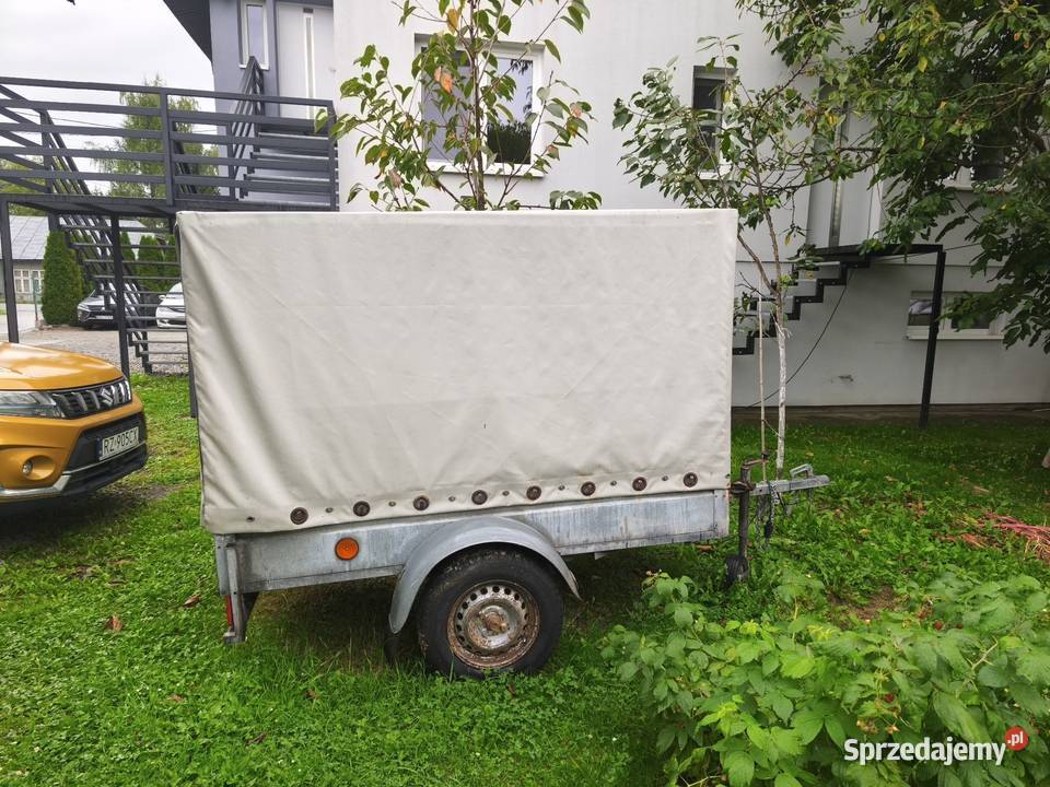 Przyczepka lekka DMC 750 Solidna z plandeka Brenderup Brzozów