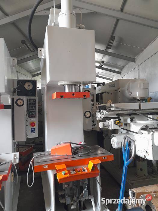 Prasa hydrauliczna WMW PYE 40 SS z wyrzutnikiem Biznes i Przemysł Krobia
