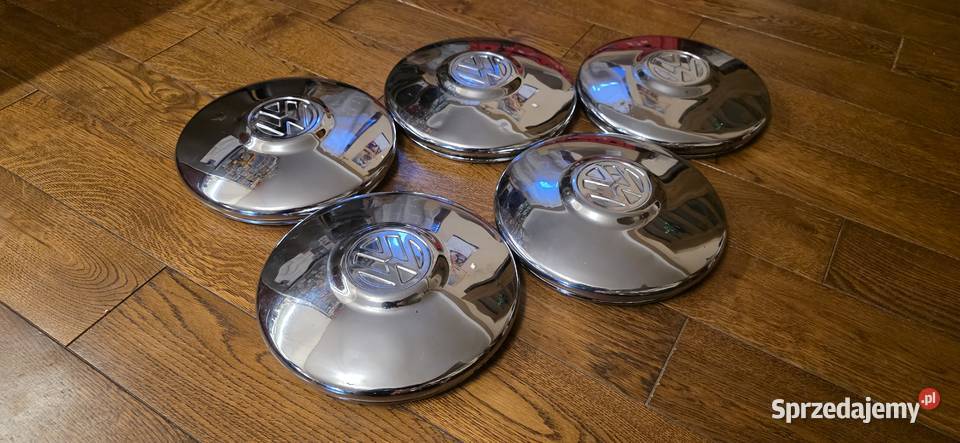 VW karmann ghia kołpaki oryginał 5 sztuk Łódź