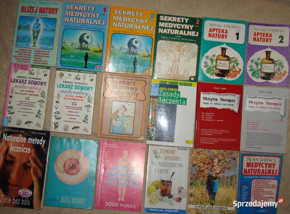 Medycyna naturalna książki Książki naukowe i popularnonaukowe sprzedam