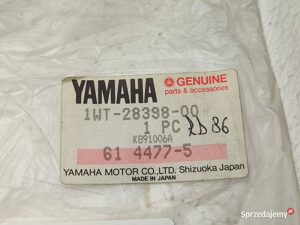 NAKLEJKA NA LEWY BOCZEK YAMAHA RD350LCF 19861988