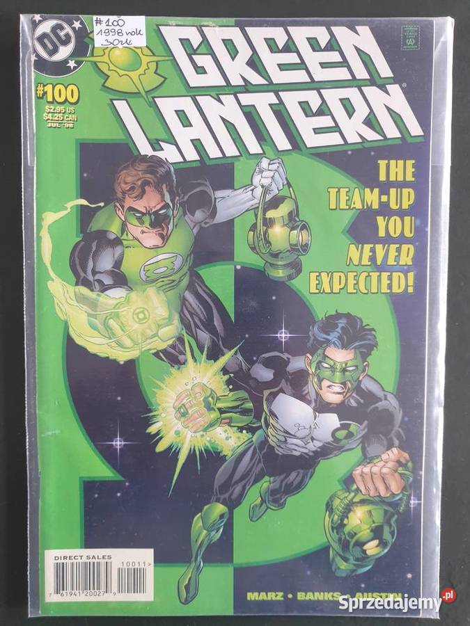 Breen Lantern 100 oryginalny komiks DC USA 1998 Gdynia