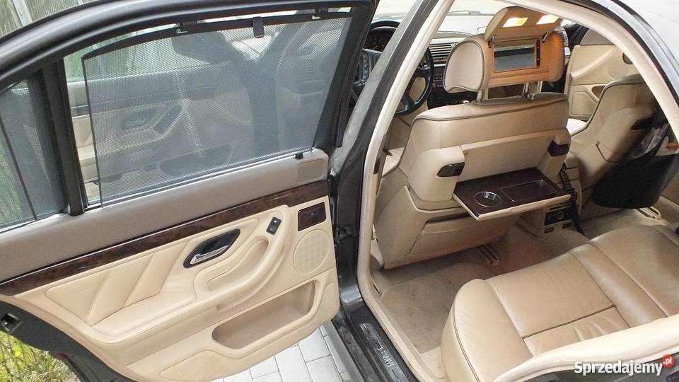 BMW 750i W12 326 LPG stan elektryczne szyby Zawiercie