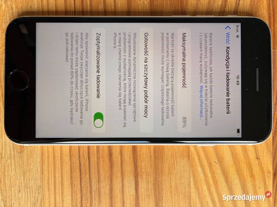 iPhone SE 2022 3 generacji 64GB biały komplet sprzedam