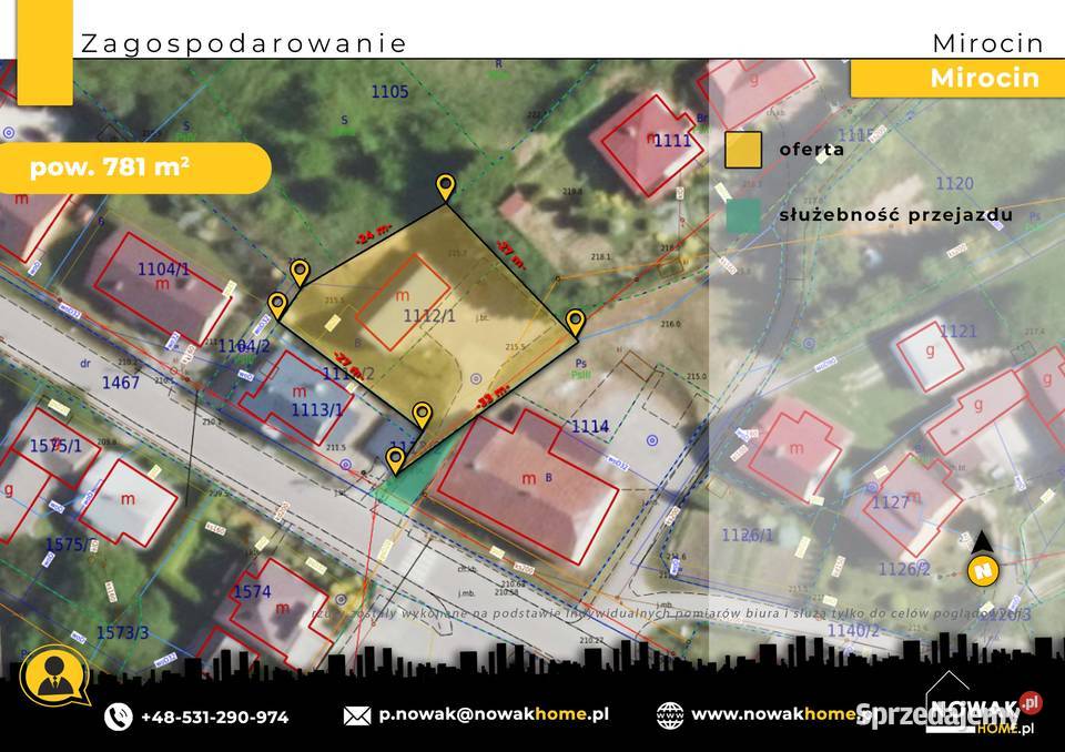 Mirocin Parterowy dom generalnym remoncie 70 m 70.48m2
