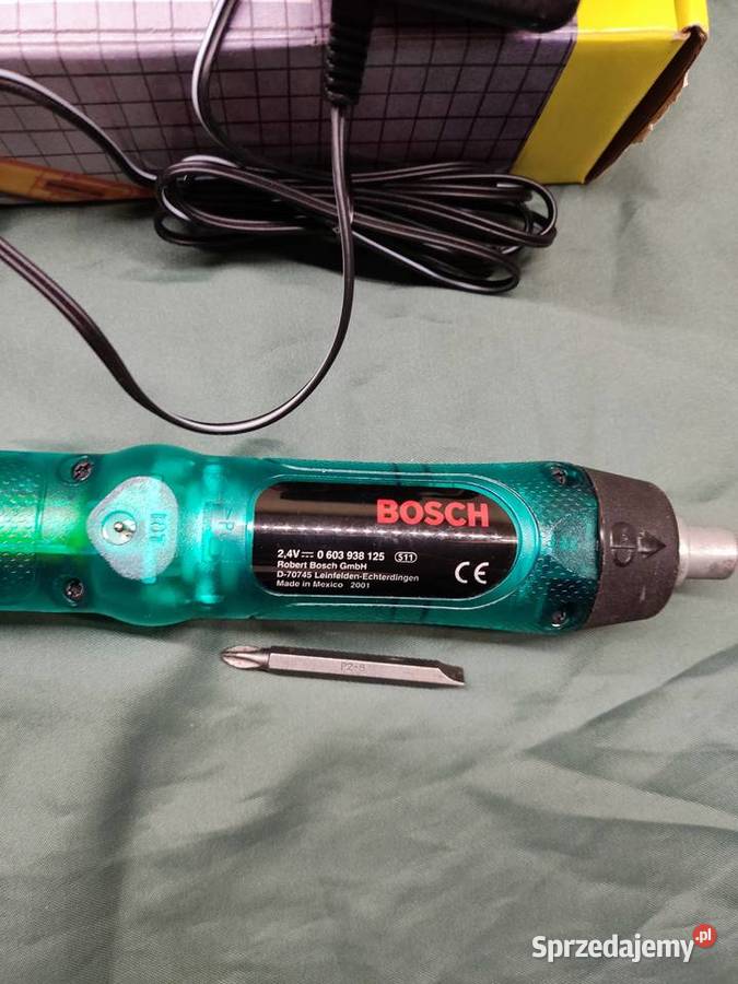 Wkrętarka akumulatorowa Bosch PSR Color Głuchołazy