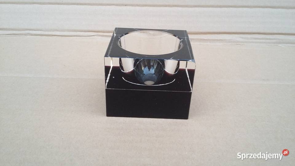 Klosz do lampy CZARNA przezroczysta KOSTKA na G9 Warszawa sprzedam