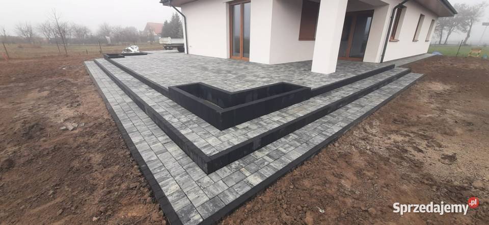 Usługi brukarskie układanie kostki brukowej Remont i budowa usługi budowlane