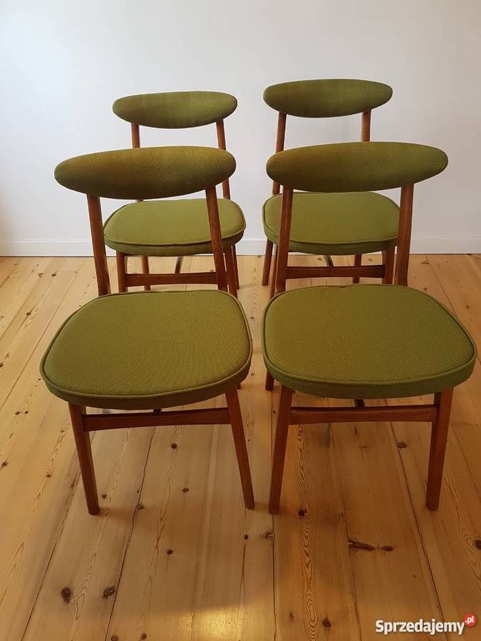 Krzesła PRL autor Rajmund Hałas lata 6070 Stoły, krzesła, biurka Szczecin sprzedam
