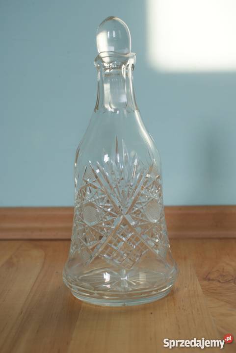 Stare zabytkowe kryształy ZESTAW Porcelana i szkło Lubań