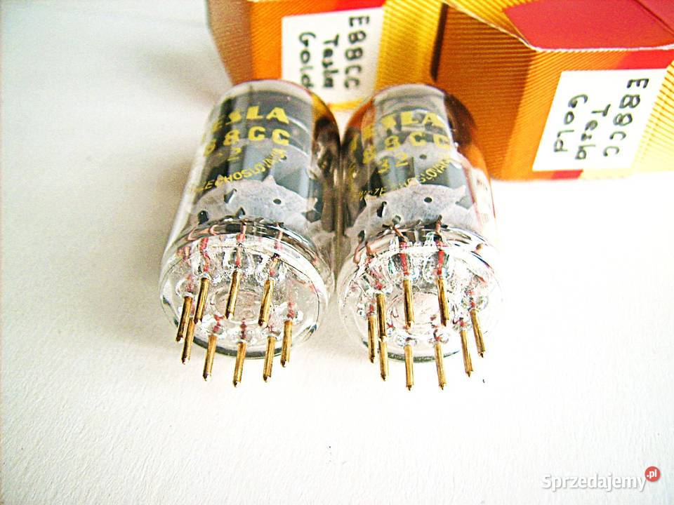 E88CC NOS TESLA GOLD PARA 1978 MOCNE Porąbka