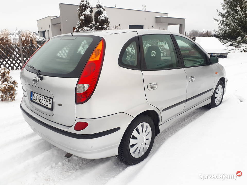 nissan almera tino 22 tdi diesel mały przebieg śląskie sprzedam