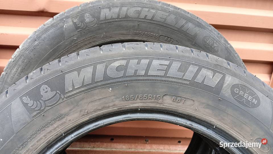 Opony Michelin letnie 1856515 15cale Szczecin sprzedam