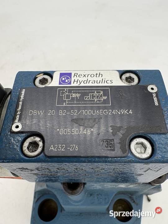 Rexroth DBW 20 B252100U6EG24N9K4 00550746 Zawór Warszawa