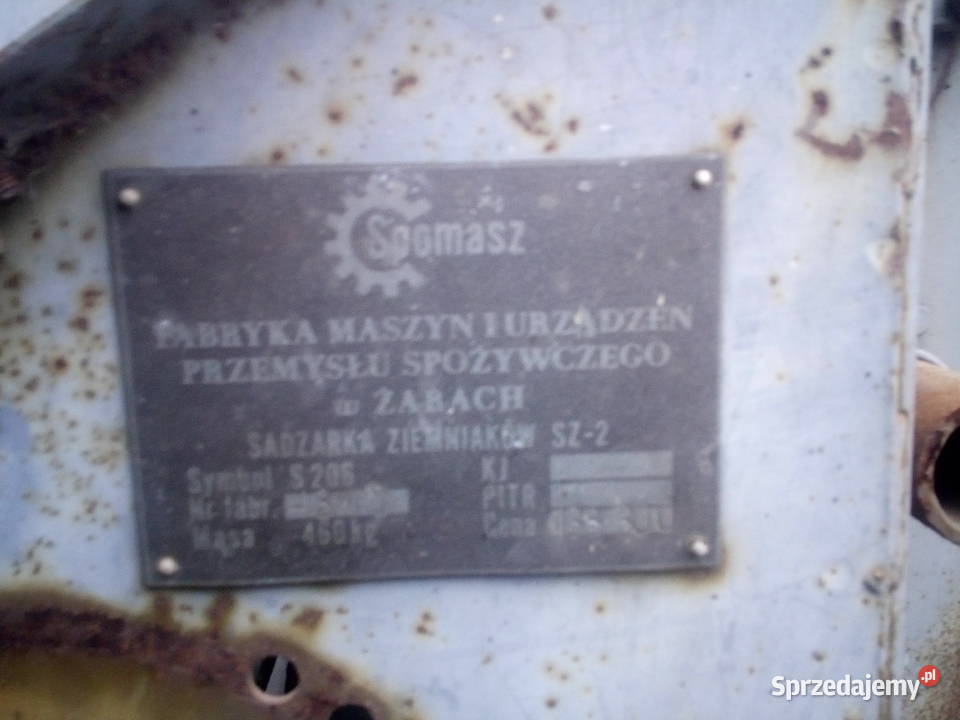 Sadzarka Spomasz s206 Dąbrowa Biskupia