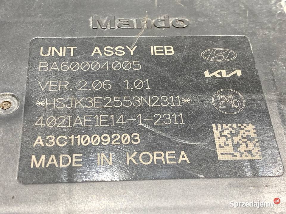 SERWO HAMULCOWE KIA NIRO II SG2 BA60004005 podkarpackie sprzedam